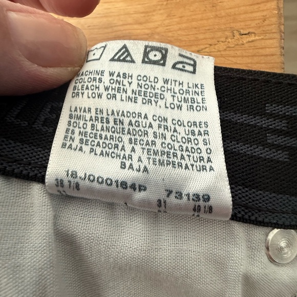 Men's LEE Riders Comfort Stretch Black Jeans 36x30 - Picture 8 of 8